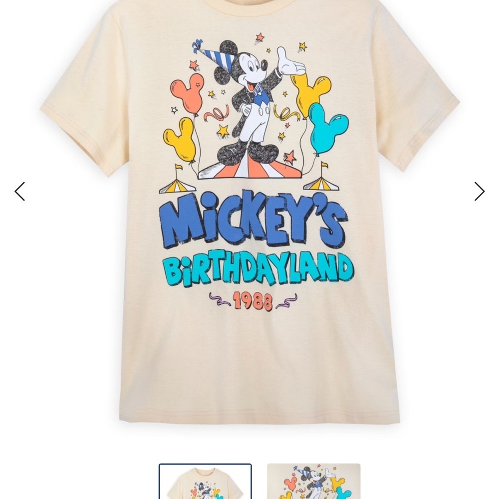 Disney Mickey's Birthdayland Shirt